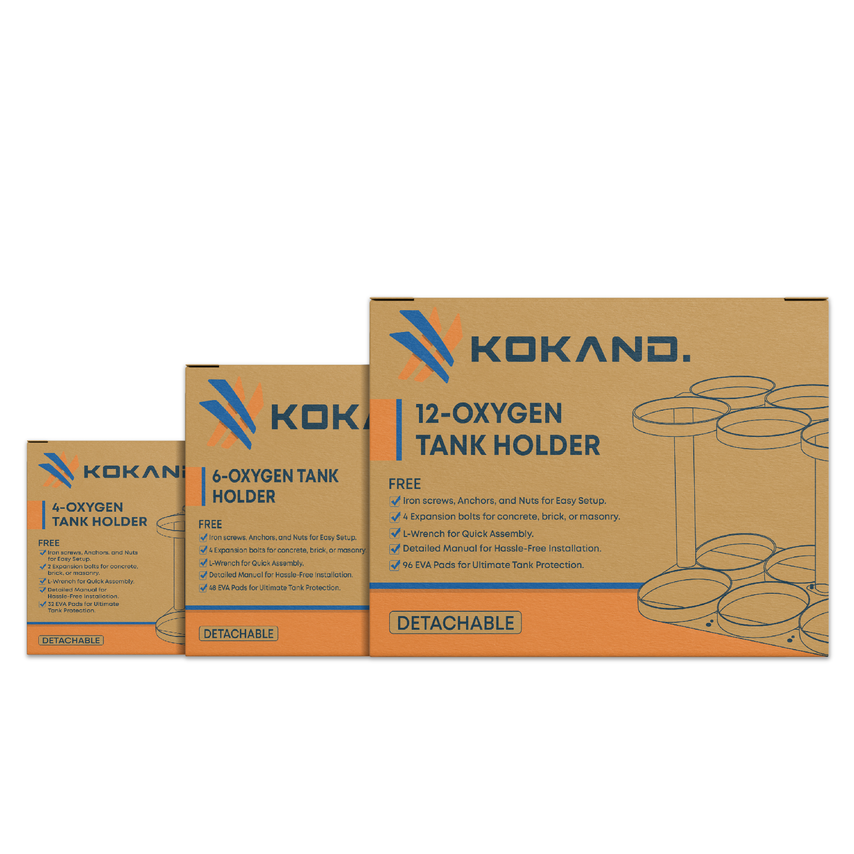 Custom Branded Oxygen Tank Holder